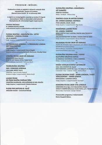 V Lendavi so društva "Praznovala skupaj"