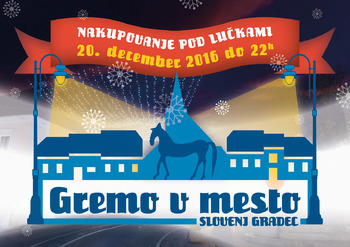 GREMO V MESTO - Z nakupom v mestnem jedru Slovenj Gradca do privlačne nagrade!