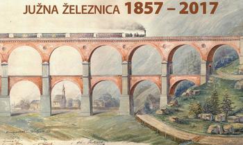 160 let Južne železnice na koledarčkih