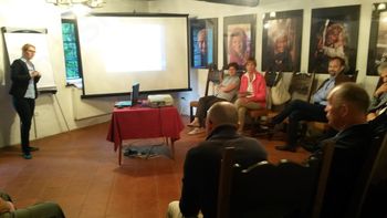 Svetnice in svetniki občinskega sveta o turizmu na gradu Bogenšperk