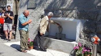 Korito "Na klancu" v vasi Sedlo 