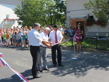 Prenovljena Šolska ulica je odprta