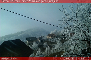Decembra v Sevnem popolnoma brez padavin