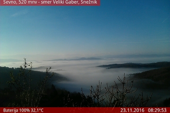 V Sevnem je bilo leta 2016 samo 8 dni s snežno odejo