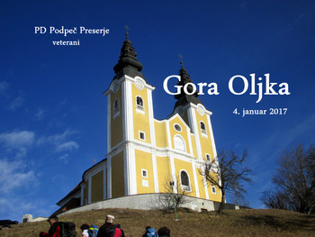 FOTOREPORTAŽA: Izlet veteranov PD Podpeč Preserje na Goro Oljko  4. 1. 2017                        