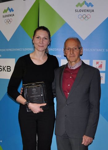 Nini Vehar častna listina Olimpijskega komiteja