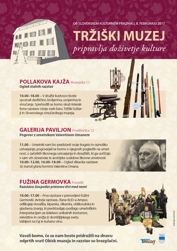 Doživetje kulture v Tržiškem muzeju