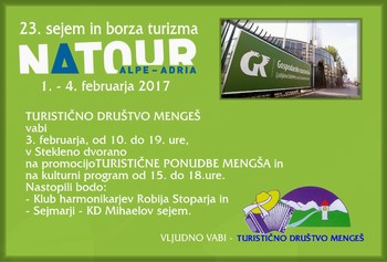28. Sejem Alpe-Adria, TURISTIČNA PONUDBA MENGŠA