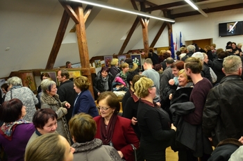 Praznik kulture ob odprtju slikarske razstave