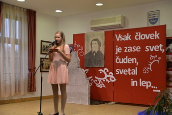 Prešernova proslava v kulturnem domu Občine Gornji Petrovci v Stanjevcih