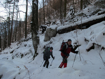 FOTOREPORTAŽA : Izlet PD Podpeč Preserje na Lanževico  29. 1.2017