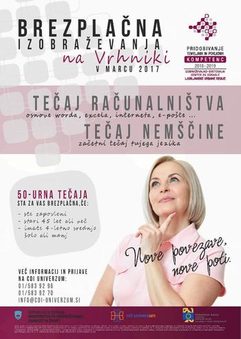 Brezplačno do znanja iz računalništva in osnov iz nemščine
