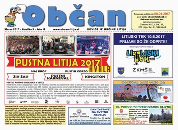 Prelistajte novo izdajo glasila Občan