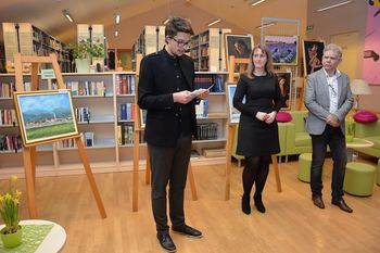 Odprtje razstave: Korak v pomlad z Lilijano in Darkom Ocvirkom