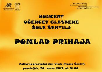KONCERT GLASBENE ŠOLE ŠENTILJ