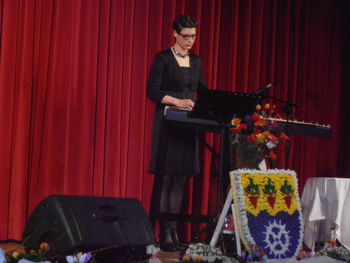 Nastop prof. Franje Kočnik.