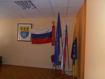 Slovesen izgled sejne sobe KTC Oplotnica.