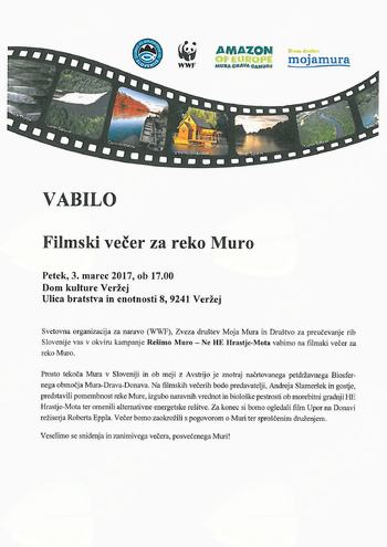 Filmski večer za reko Muro