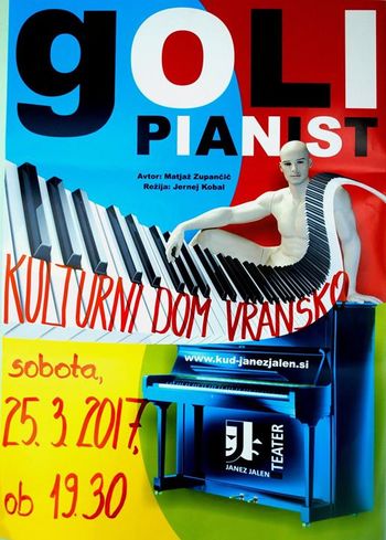 GOLI PIANIST - gledališka predstava (komedija)