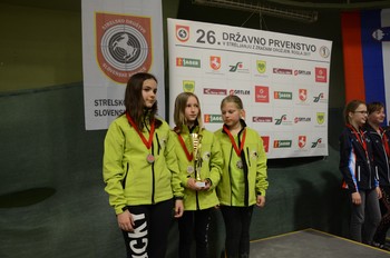 Saša Žerdin, Teja Hanč in Tadeja Horvat