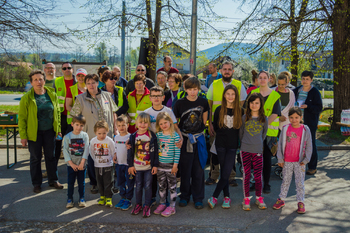 Fotoreportaža: Čistilna akcija za čistejše okolje v Občini Brezovica 