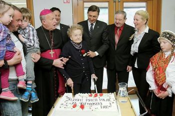 107 let gospe Marte Polak