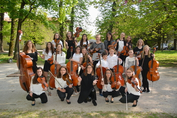  20. letnica godalnega orkestra Glasbene šole VInka Vodopivca Ajdovščina