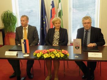 Podpisan Sporazum o sofinanciranju poplavne varnosti v Občini Ig Podpisan Sporazum o sofinanciranju poplavne varnosti v Občini Ig