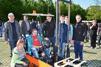 OŠ Cirkovce – izdelali ekstramobil viličar