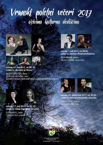 VRANSKI POLETNI VEČERI  - OŽIVIMO KULTURNO DEDIŠČINO