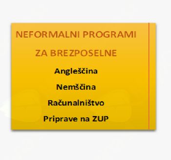 Neformalni programi za brezposelne 2017