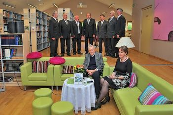 Pogovorni večer v preboldski knjižnici: Ivan Dolinar z desetim izdanim knjižnim delom in ob devetdesetem jubileju