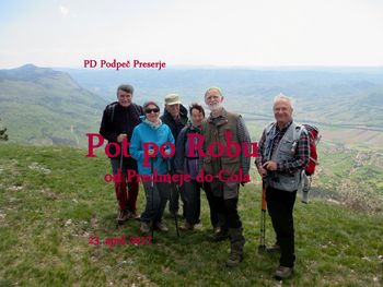 FOTOREPORTAŽA: Pot po Robu  s PD Podpeč Preserje 23. 4. 2017                        