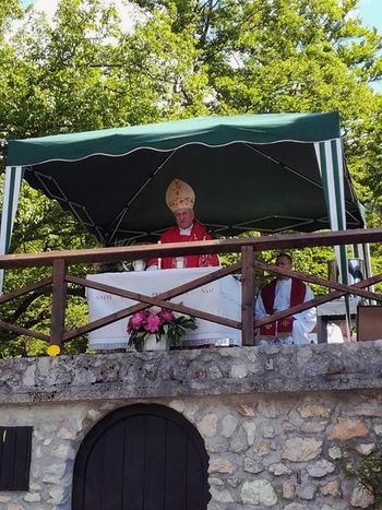 Kardinal Rode na Svetem Jakobu 