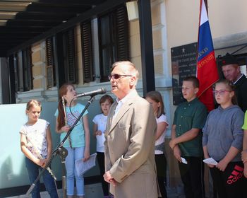Spominska slovesnost pri Olčjek Spominska slovesnost pri Olčjek