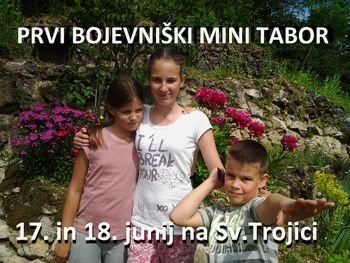 BOJEVNIŠKI MINI TABOR ZA MLADE