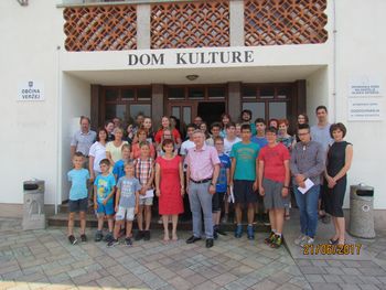Sprejem za najuspešnejše učence Osnovne šole Veržej in Glasbene šole Slavka Osterca Ljutomer