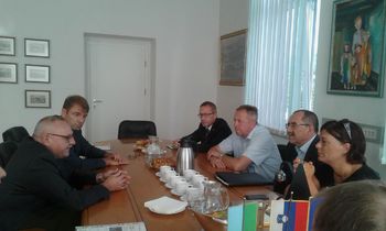 Obisk ministra za gospodarski razvoj in tehnologijo Obisk ministra za gospodarski razvoj in tehnologijo