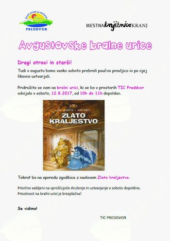 Sobotna bralna urica