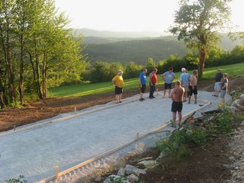 Na Liscu igrišče za igranje »petanke«
