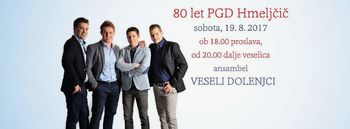80 let PGD Hmeljčič - proslava in veselica