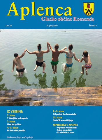Aplenca – Glasilo občine Komenda 07/2017