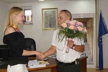 Čestitka Agati Zupin