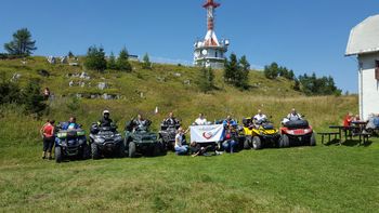 Paraplegiki na štirikolesnih motorjih