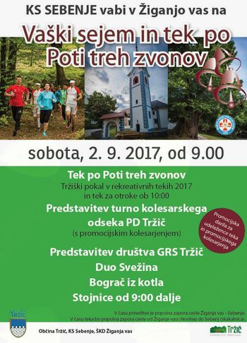 Tek po Poti treh zvonov