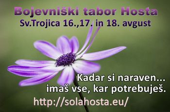 3 DNEVNI BOJEVNIŠKI TABOR HOSTA
