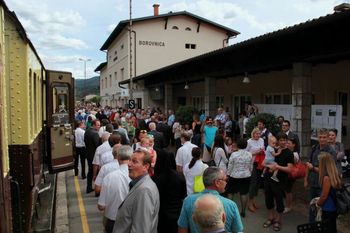 LEPO USPELA SLOVESNOT OB 160-LETNICI JUŽNE ŽELEZNICE LEPO USPELA SLOVESNOT OB 160-LETNICI JUŽNE ŽELEZNICE