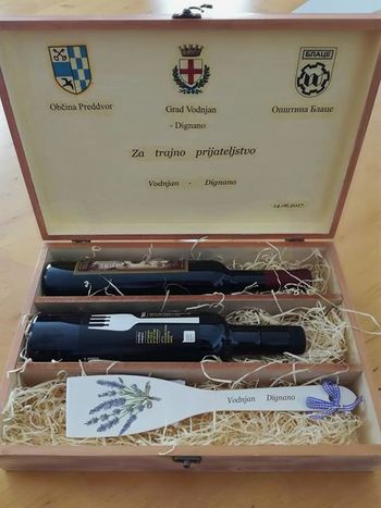 Sodelovanje občin Preddvor, Vodnjan in Blace