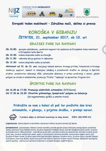 KOROŠKA V GIBANJU