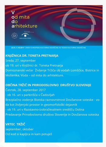 Dnevi evropske kulturne dediščine 